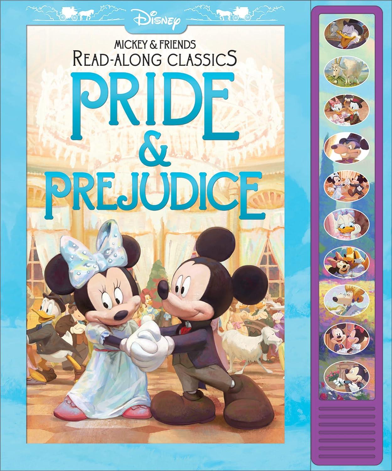 Disney Mickey Mouse and Minnie Mouse Read-Along Classics: Pride & Prejudice (Sesli Kitaplar)