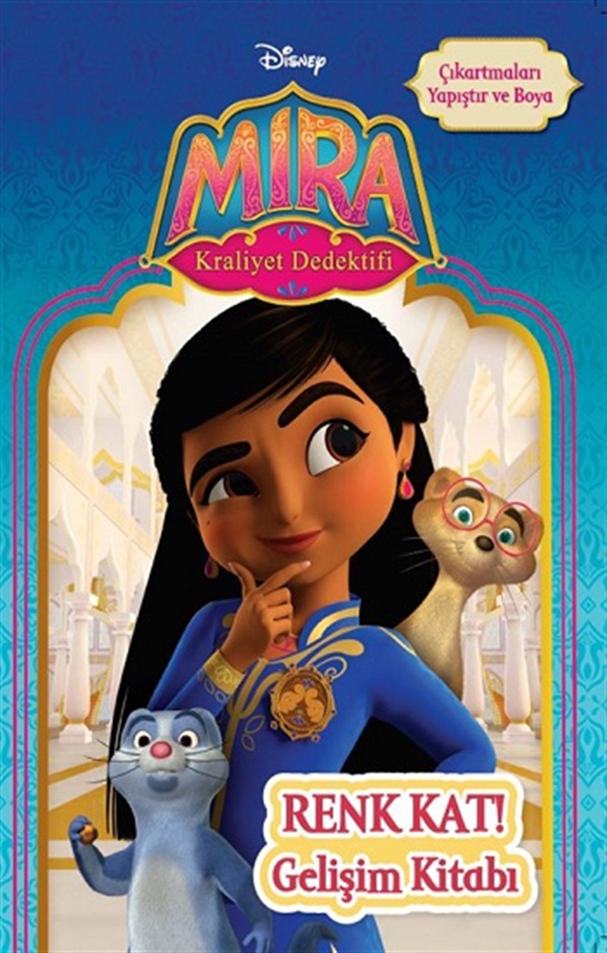 Disney Mıra Kraliyet Dedektifi Renk Kat Gelişim Kitabı