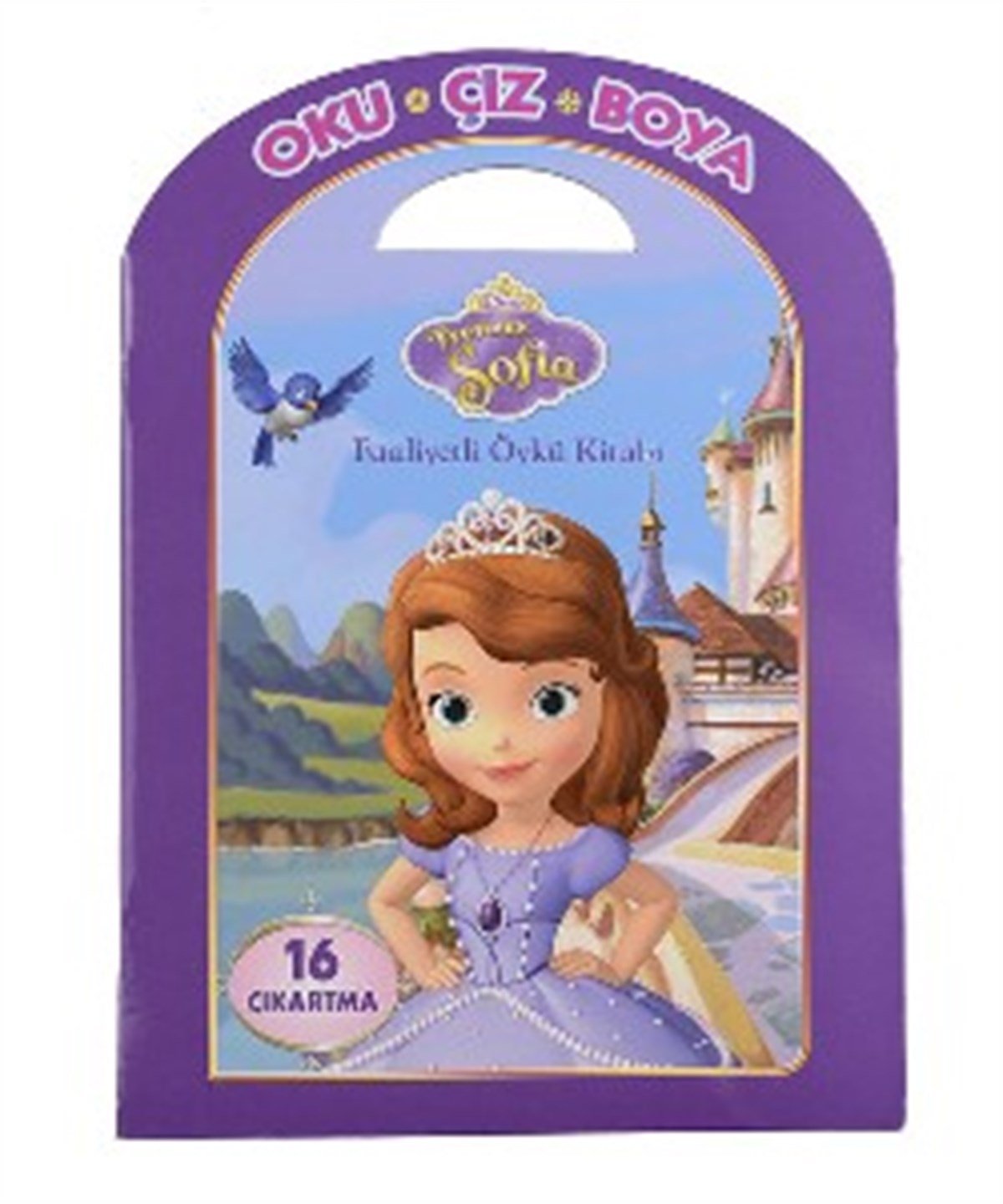 Disney Oku Çiz Boya - Prenses Sofıa Faaliyetli Öykü Kitabı