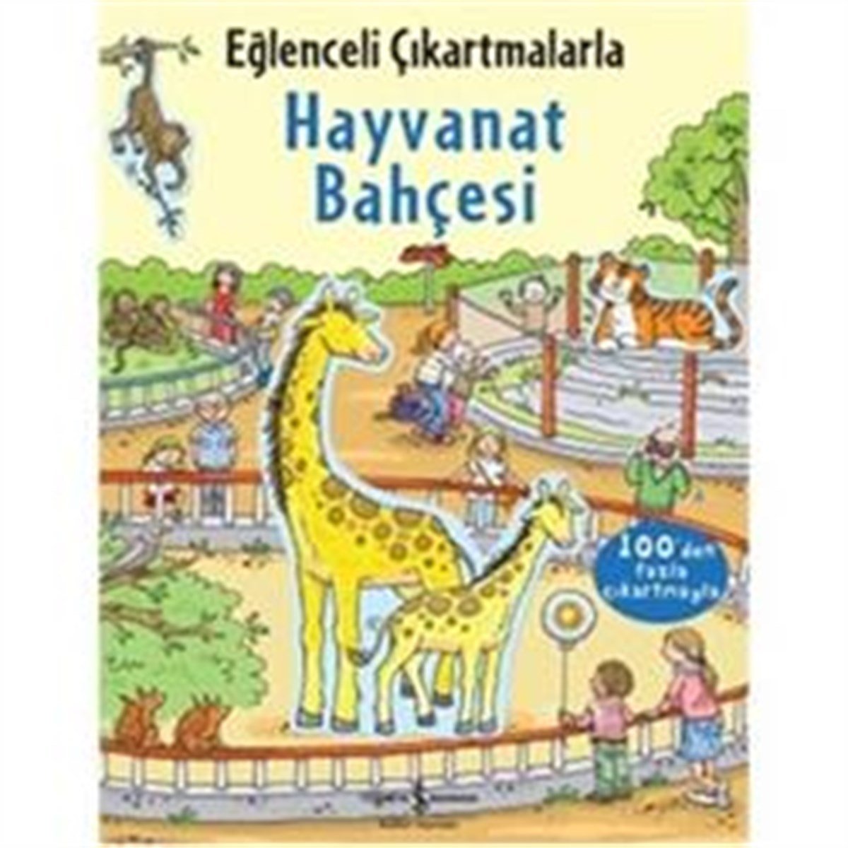Eğlenceli Çıkartmalarla Hayvanat Bahçesi