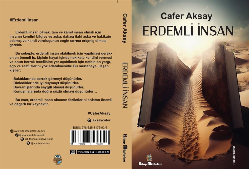 Erdemli İnsan , Cafer Aksay , Kitap Müptelası Yayınları , 9786258176926 ,