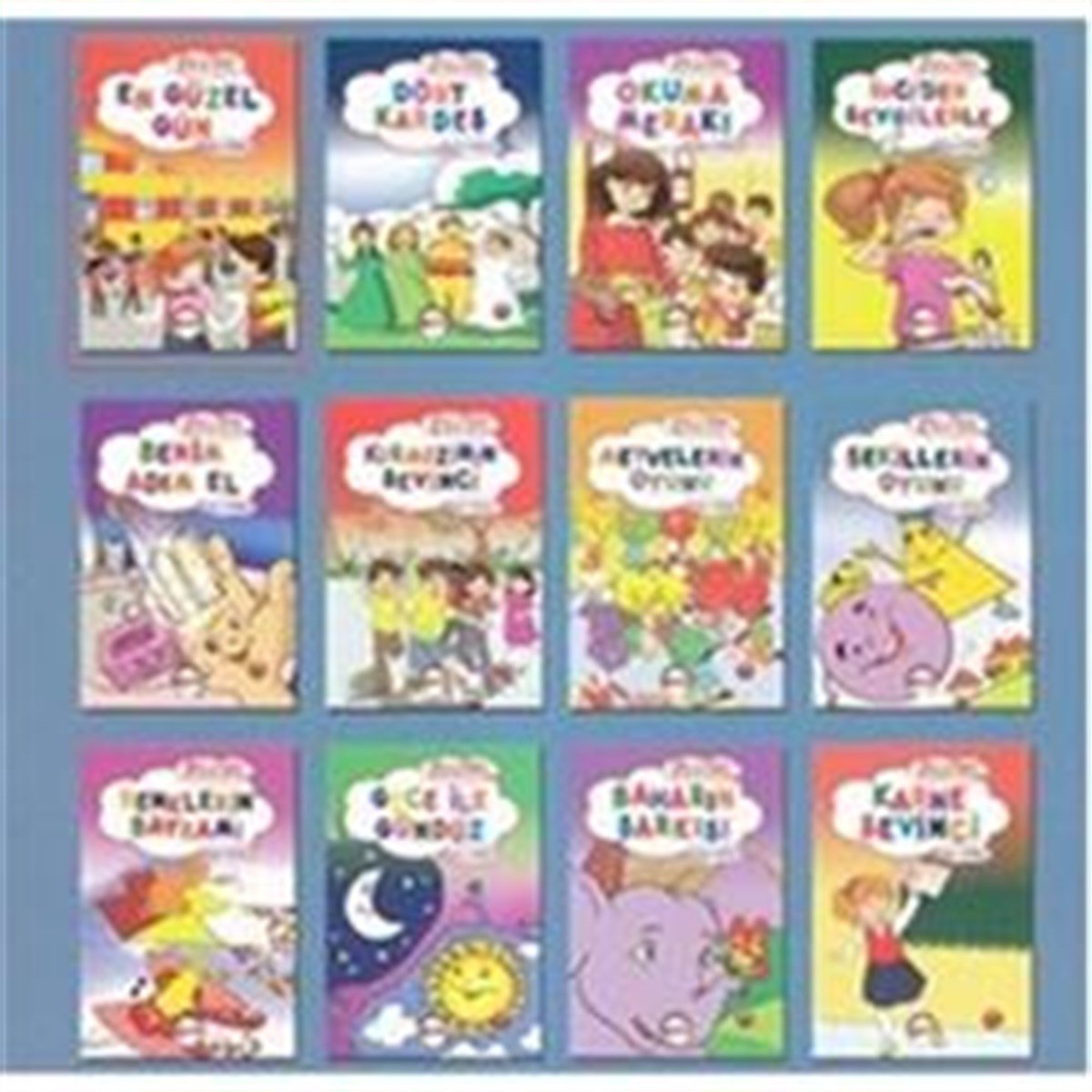 Eren ile Ceren İlk Okuma Serisi Seti (12 Kitap)