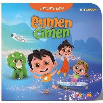 Eymen ile Çimen - Trt Çocuk Cırt Cırtlı Kitap