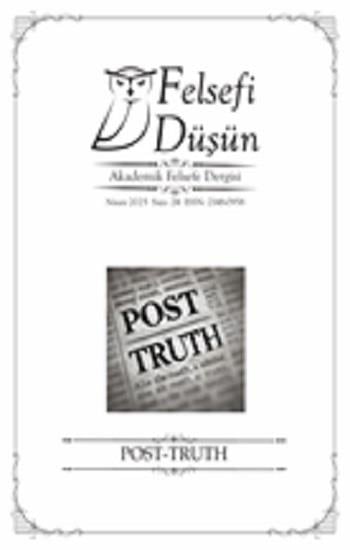 Felsefi Düşün Sayı:24 Post-Truth