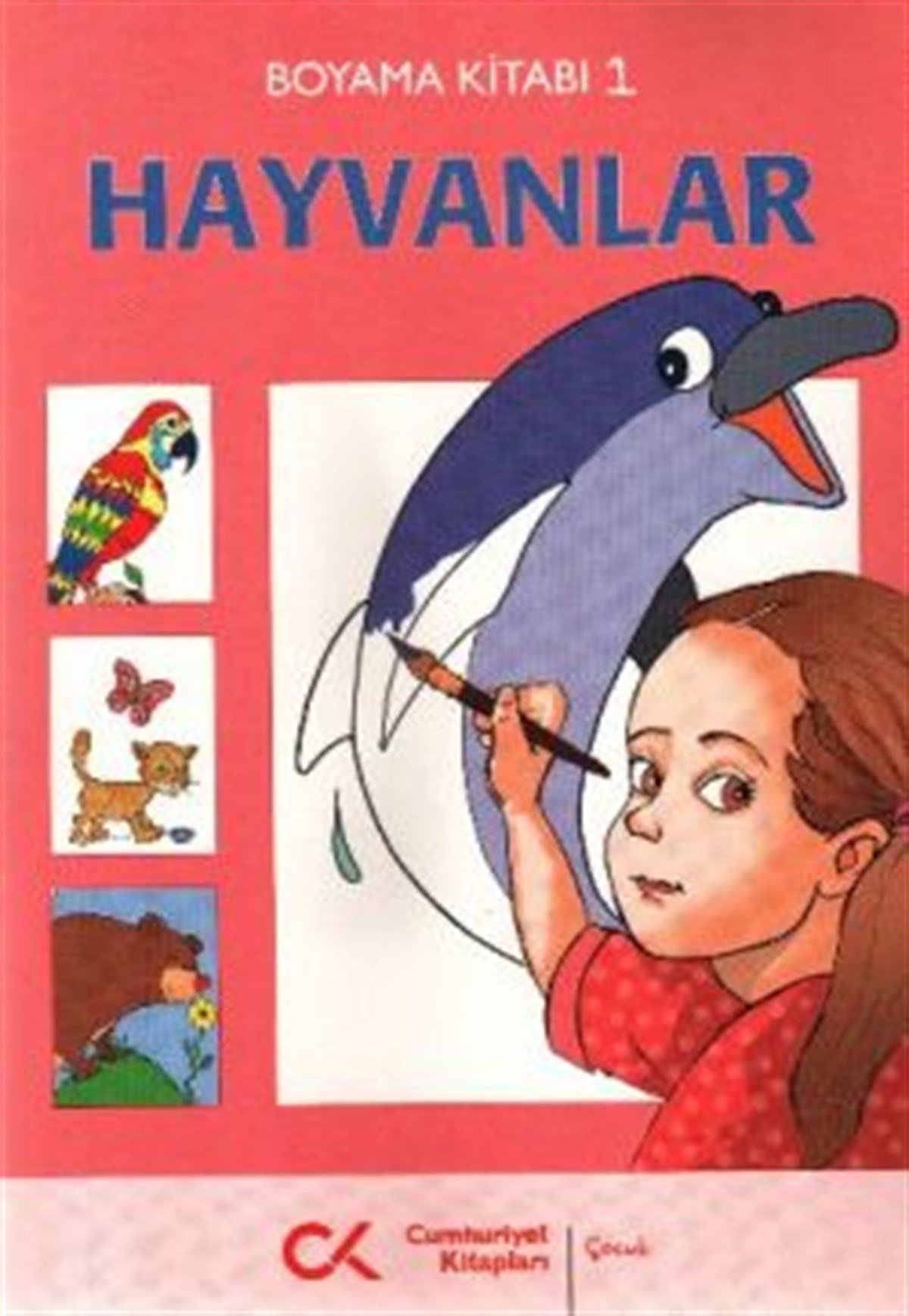 Hayvanlar Boyama Kitabı 1