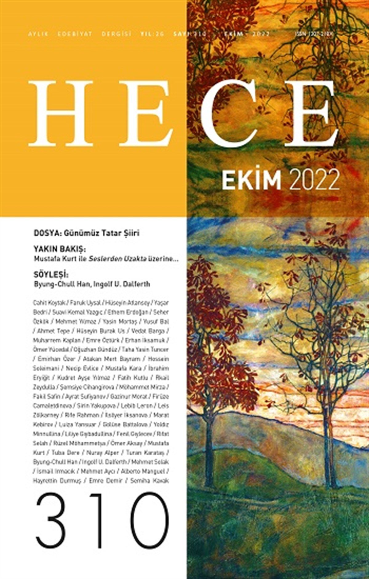 Hece Dergisi Sayı: 310 -Ekim 2022
