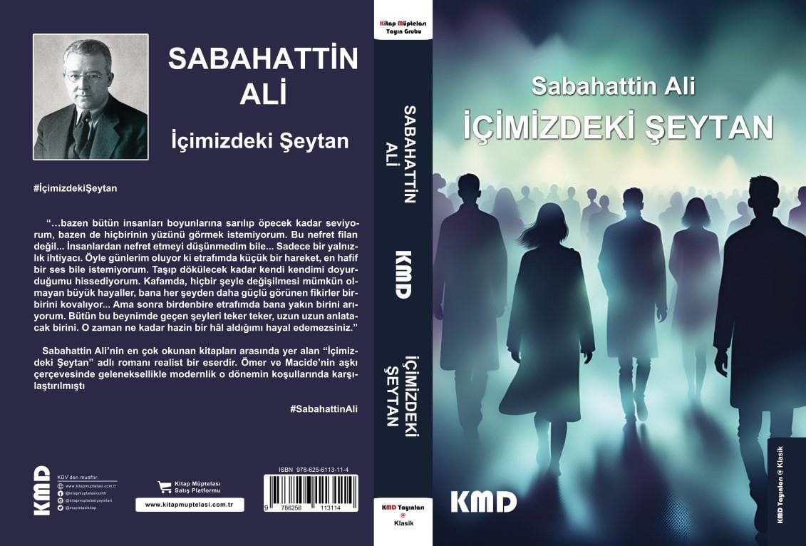 İçimizdeki Şeytan , Sabahattin Ali , KMD Yayınları , 9786256113114 ,