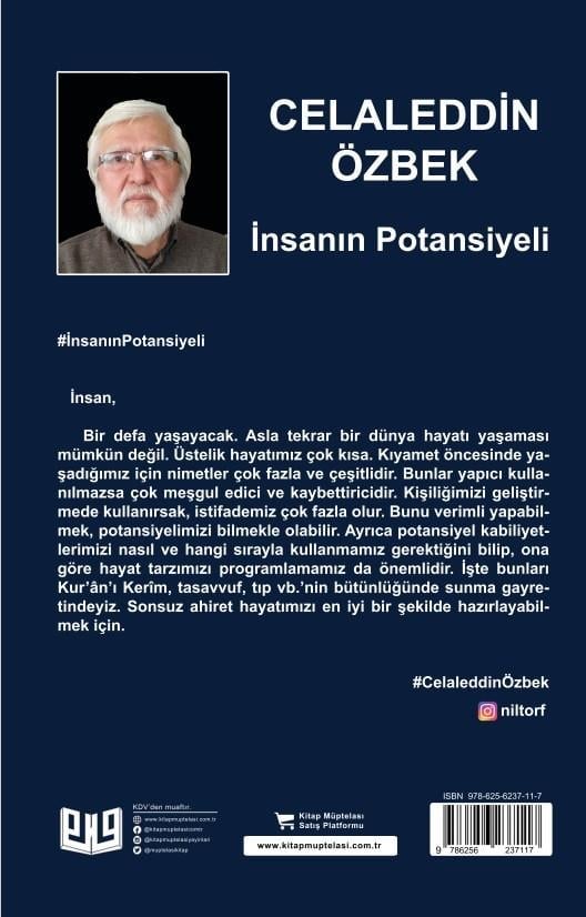İnsanın Potansiyeli , Celaleddin Özbek , Vaveyla Yayıncılık , 9786256237117 ,