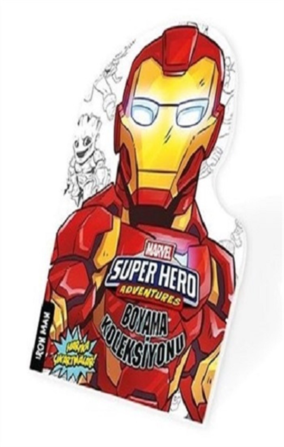İron Man - Marvel Süper Kahramanlar Boyama Koleksiyonu