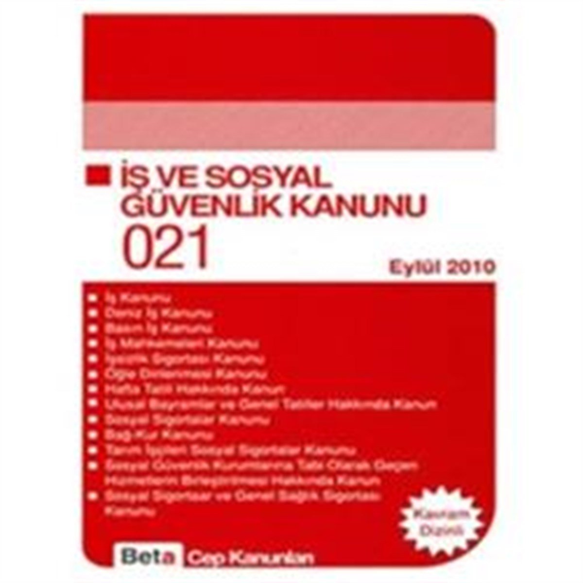 İş ve Sosyal Güvenlik Kanunu