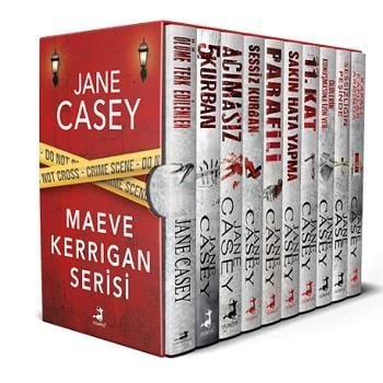 Jane Casey Maeve Kerrigan Serisi Tüm Kitaplar - Kutulu Set