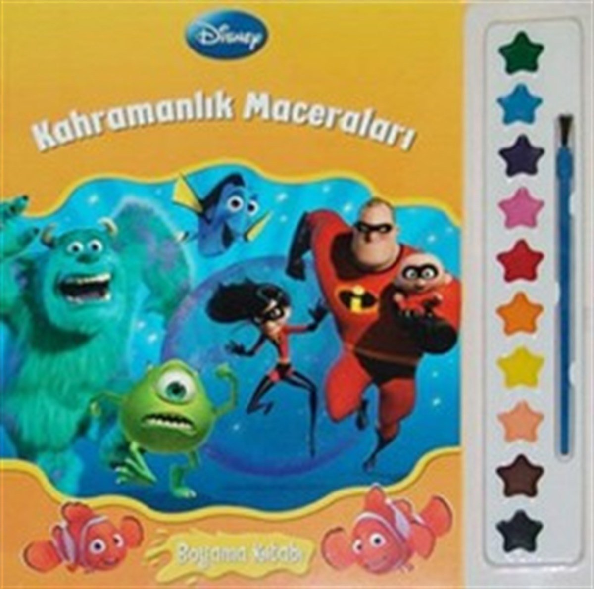 Kahramanlık Maceraları - Sulu Boya Kitabı