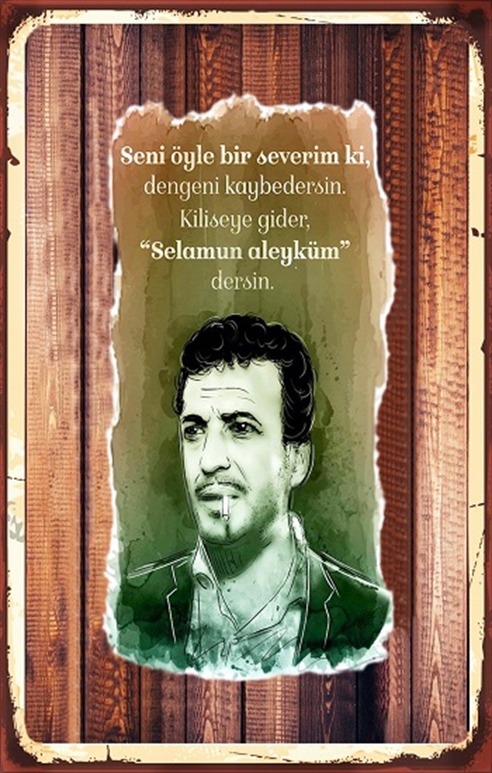 KİLİSEYE GİDERSİN - POSTER