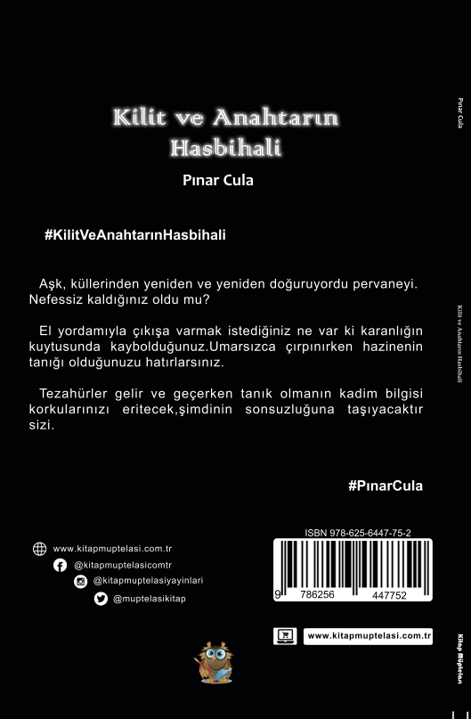 Kilit ve Anahtarın Hasbihali , Pınar Cula , Kitap Müptelası Yayınları , 9786256447752 ,