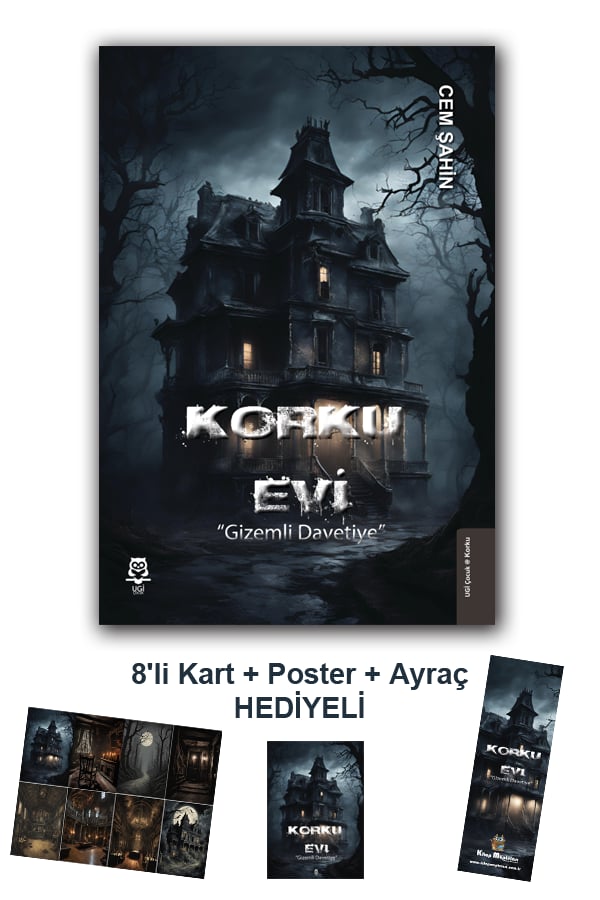 Korku Evi "Gizemli Davetiye" , Cem Şahin , UGİ Çocuk , 9786259531731 ,