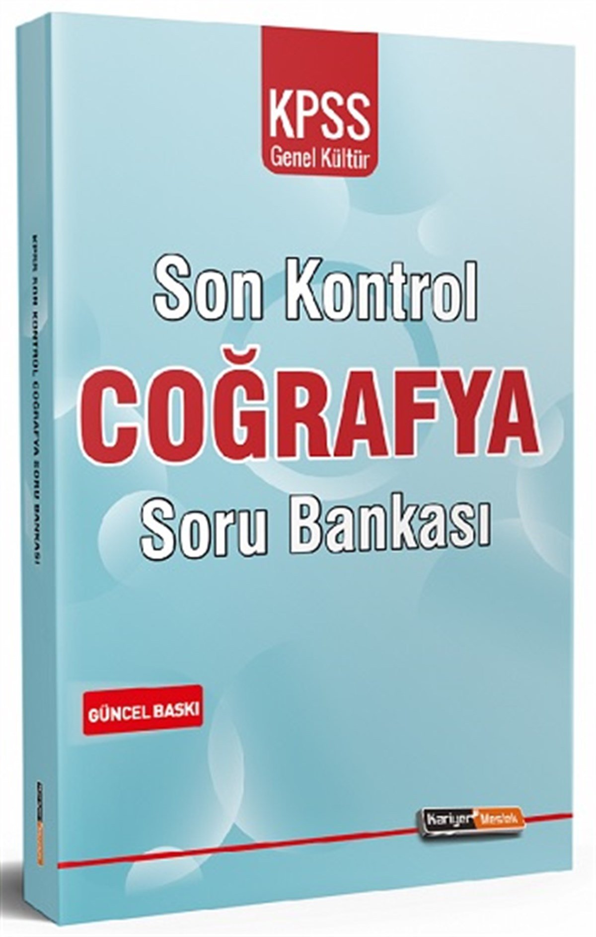 KPSS Coğrafya Son Kontrol Soru Bankası