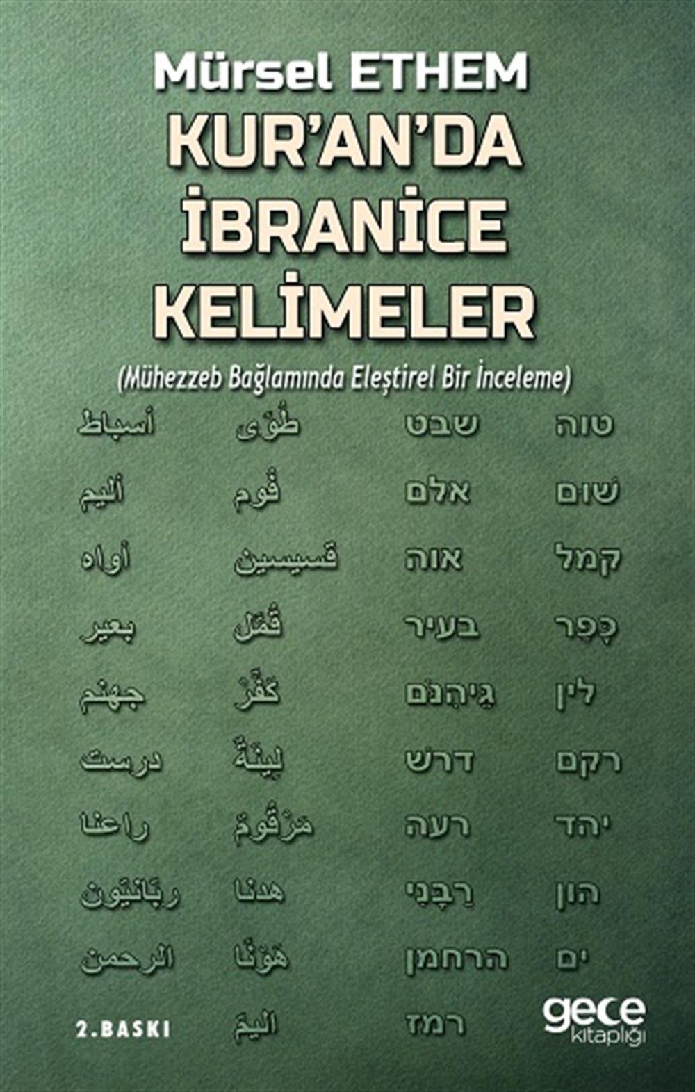 Kur’an’da İbranice Kelimeler
