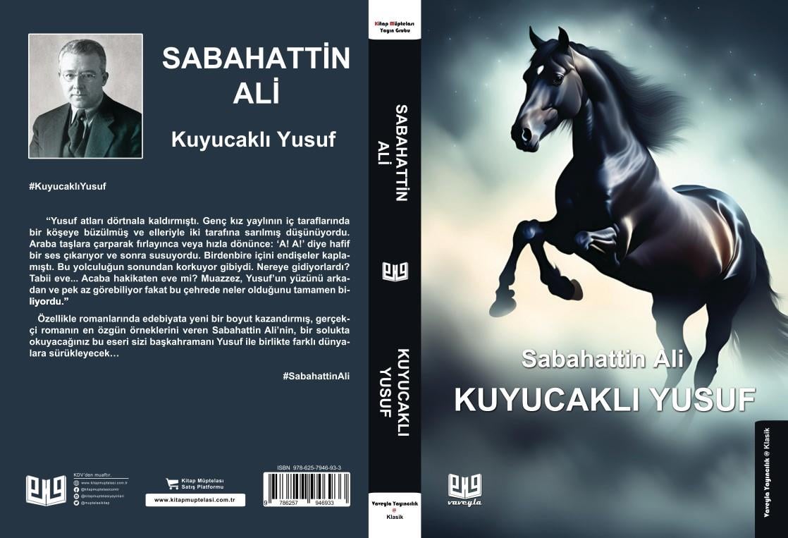 Kuyucaklı Yusuf , Sabahattin Ali , Vaveyla Yayıncılık , 9786257946933 ,
