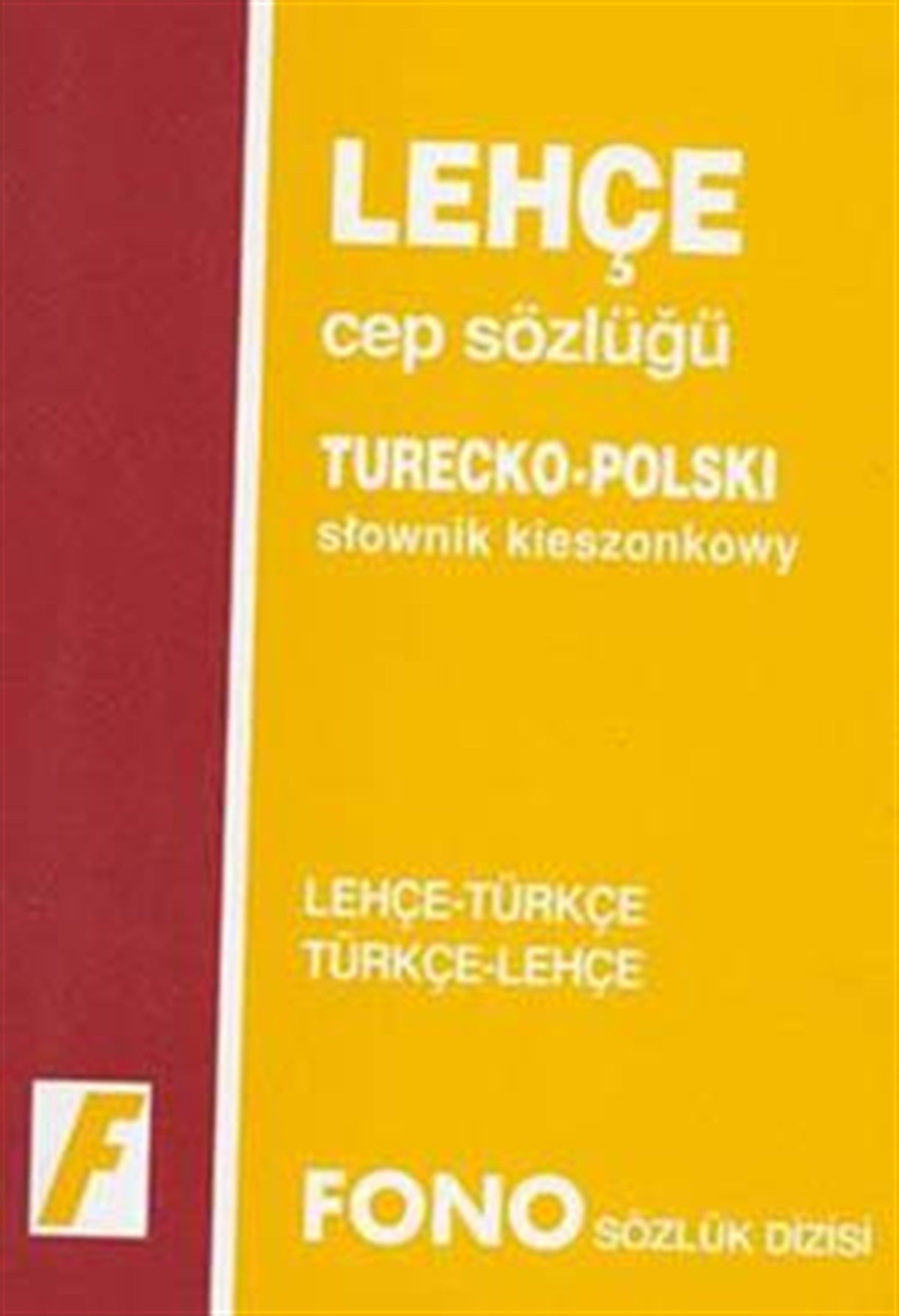 Lehçe / Türkçe - Türkçe / Lehçe Cep Sözlüğü