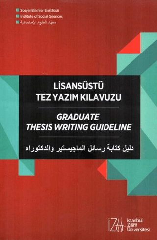 Lisansüstü Tez Yazım Kılavuzu