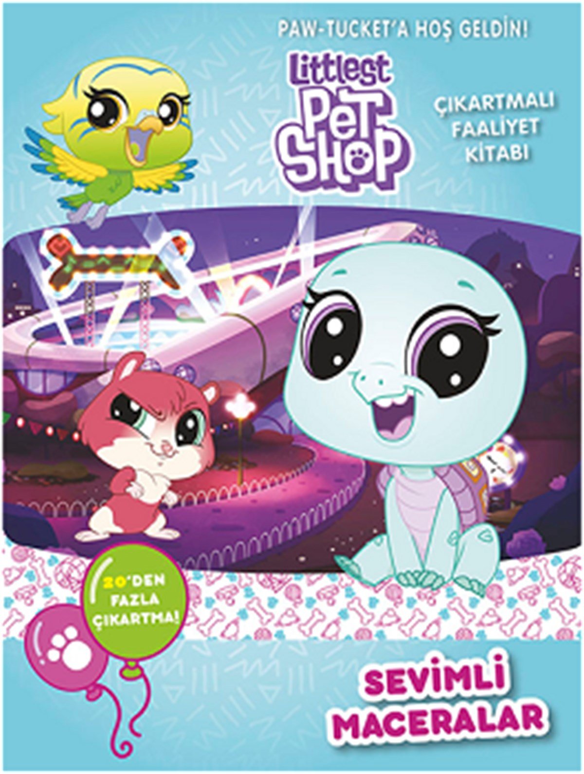 Little Pet Shop - Sevimli Maceralar Çıkartmalı Faaliyet Kitabı