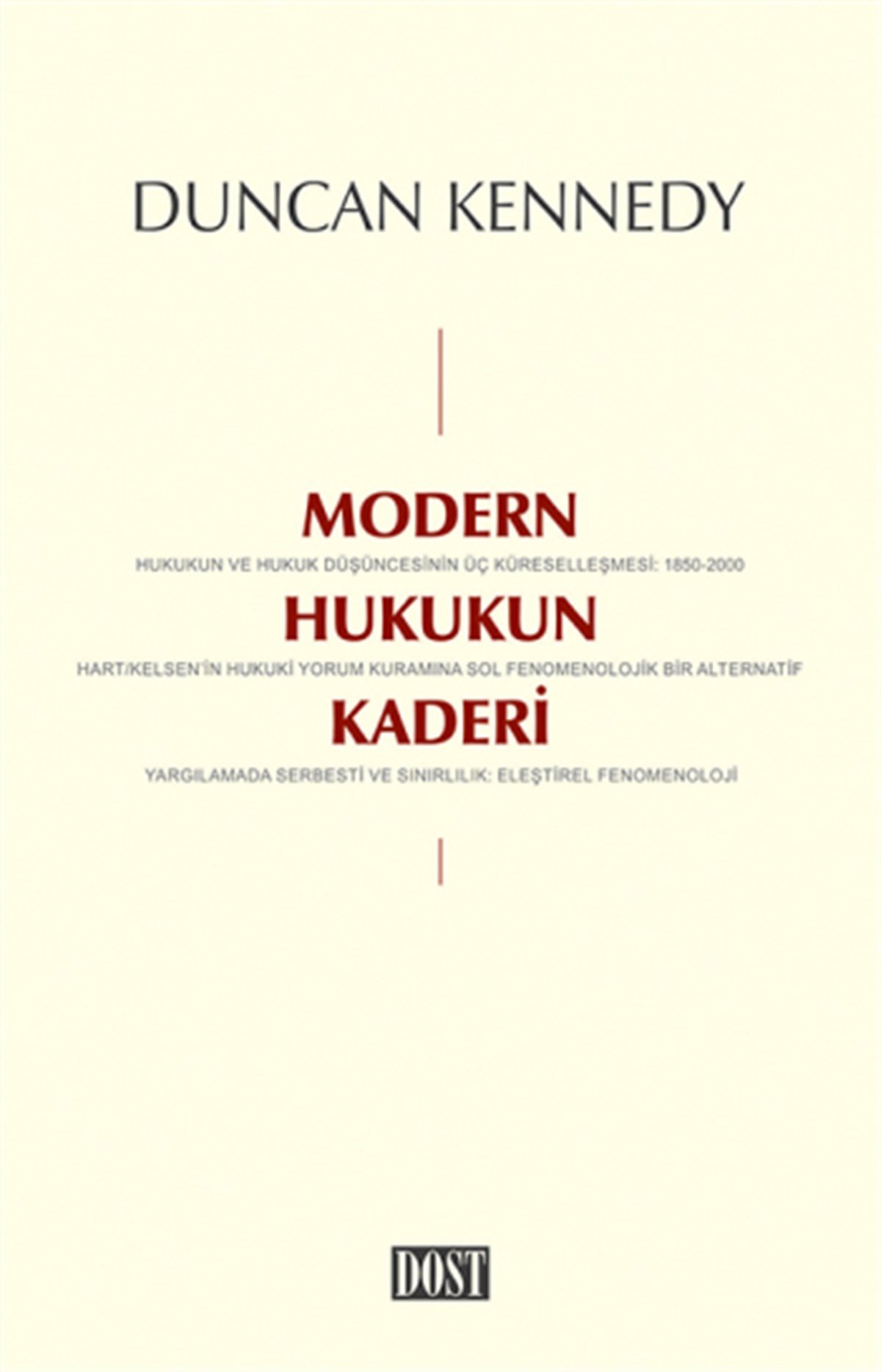 Modern Hukukun Kaderi