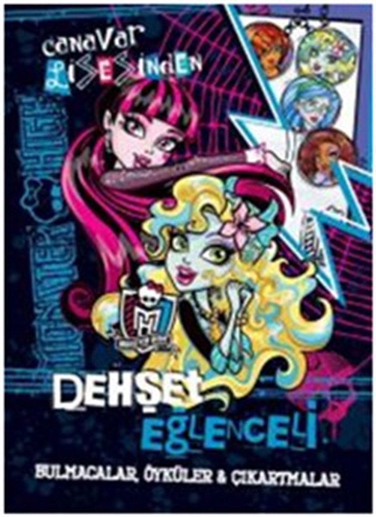 Monster High Dehşet Eğlenceli Bulmacalar, Öyküler ve Çıkartmalar