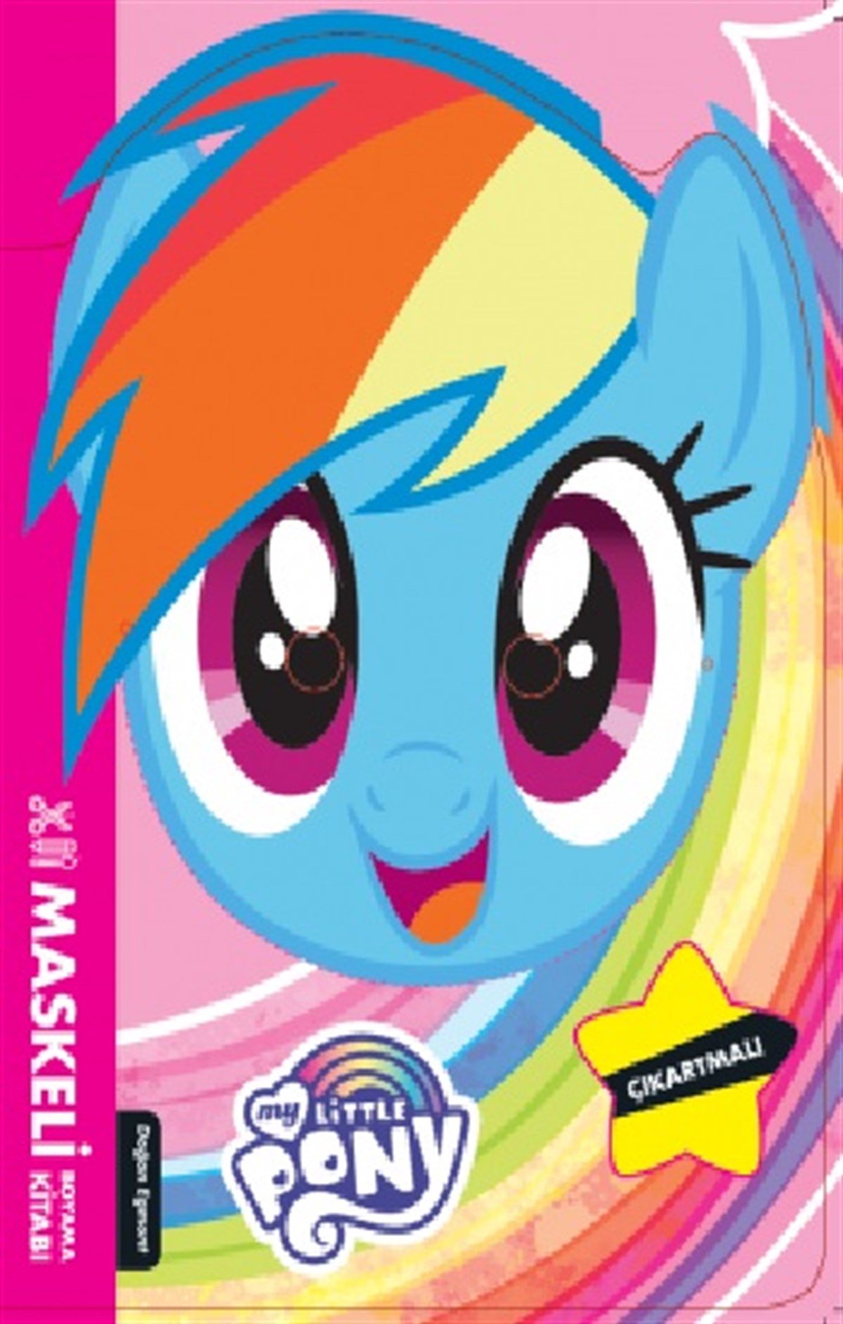 My Litte Ponny Maskeli Boyama Kitabı