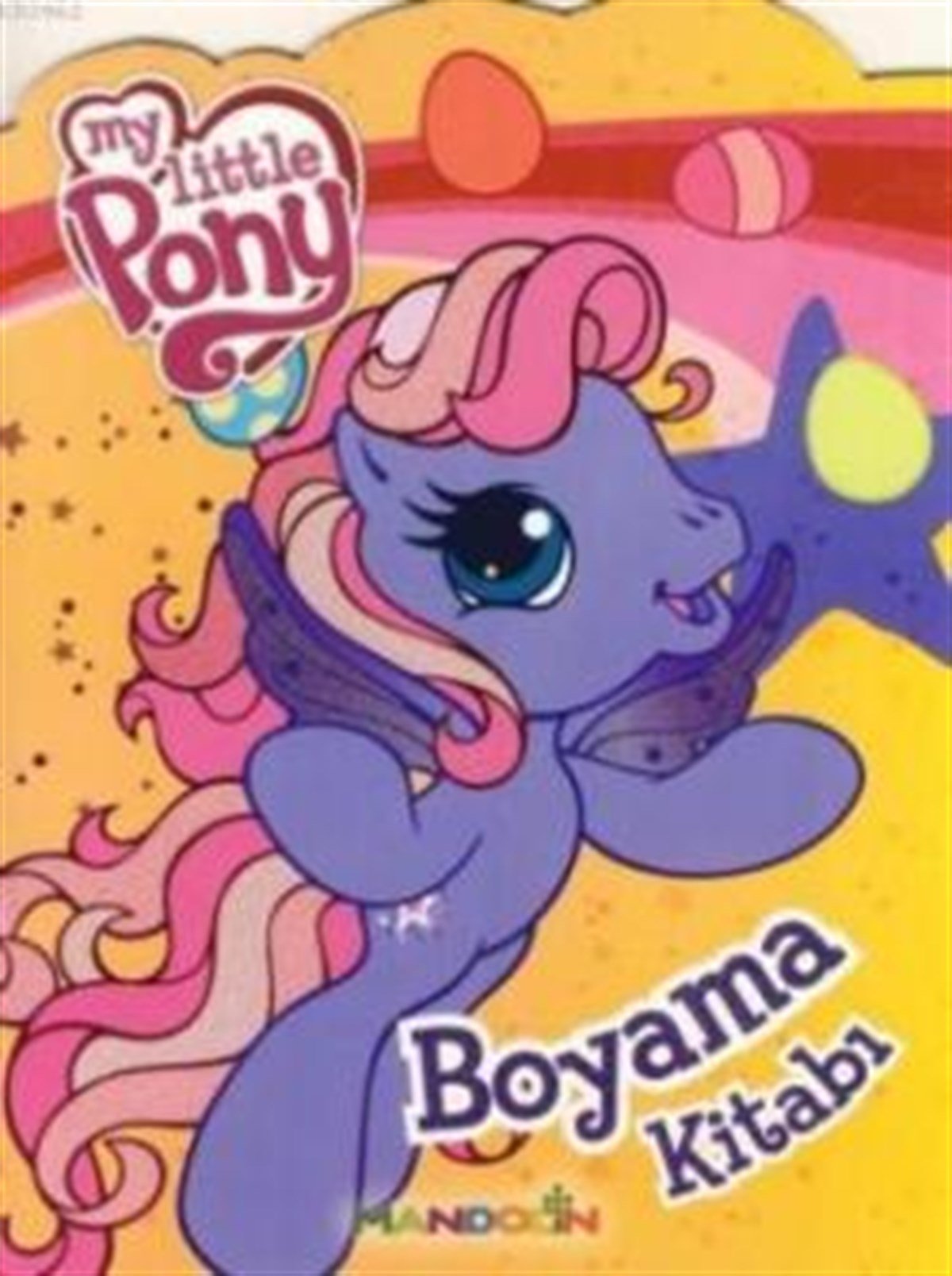 My Little Ponny Boyama Kitabı - Turuncu