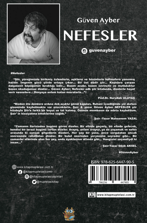 Nefesler , Güven Ayber , Kitap Müptelası Yayınları , 9786256447905 ,