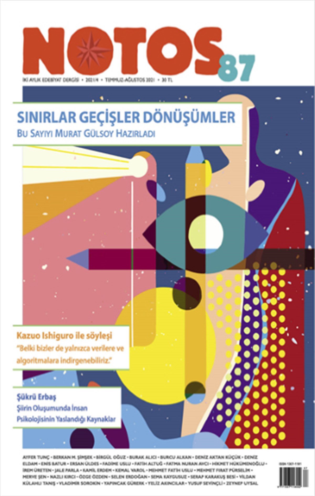 Notos Öykü Dergisi Sayı: 87 Temmuz-Ağustos 2021