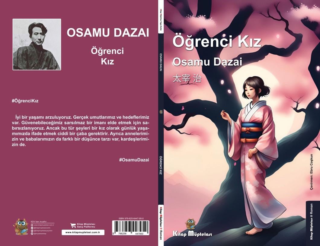 Öğrenci Kız , Osamu Dazai , Kitap Müptelası Yayınları , 9786256447950 ,