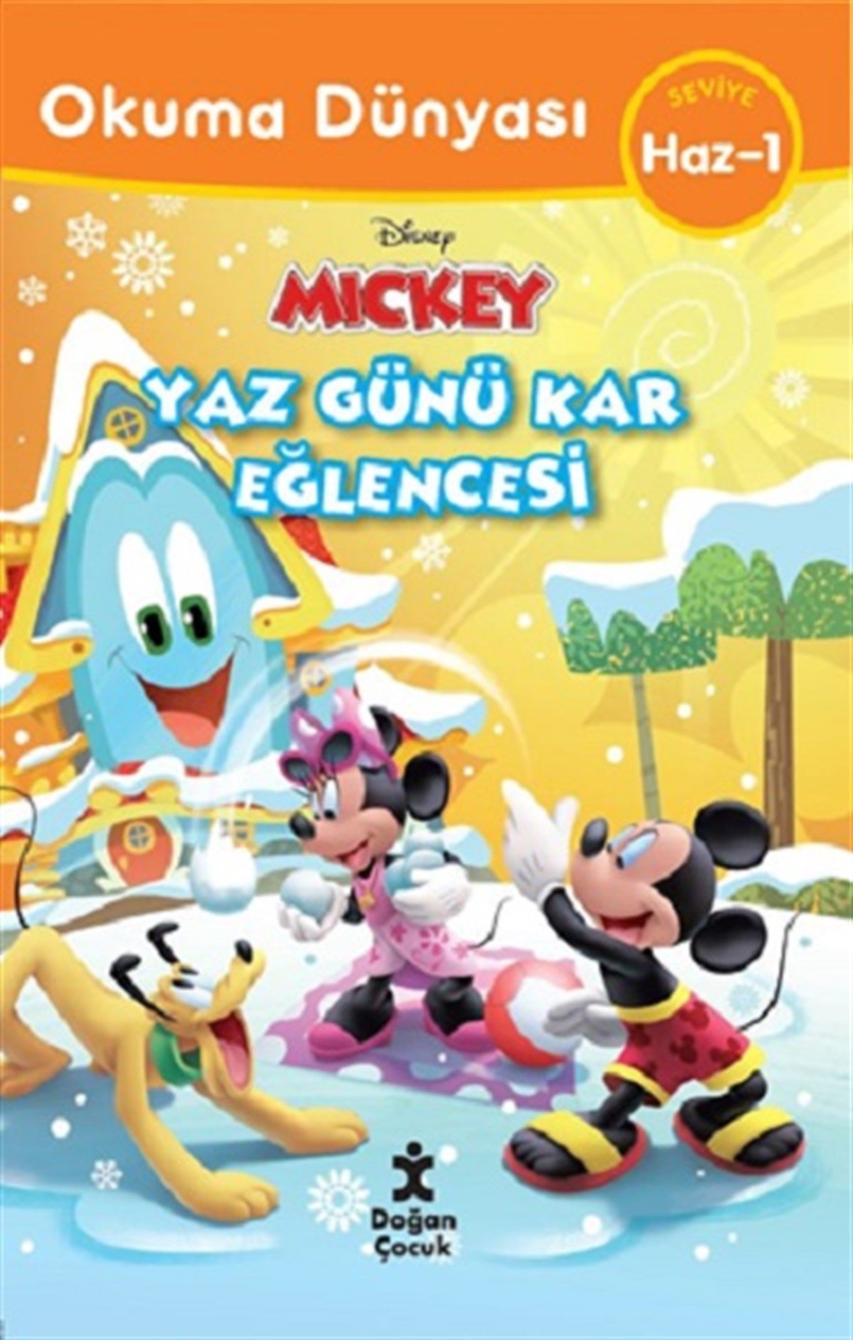 Okuma Dünyası Dısney Mıckey Yaz Günü Kar Eğlencesi