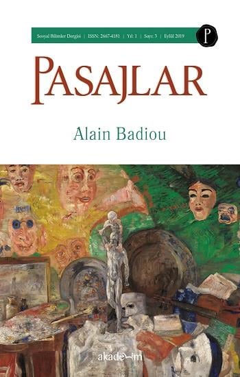 Pasajlar Sosyal Bilimler Dergisi, Sayı 03: Alain Badiou