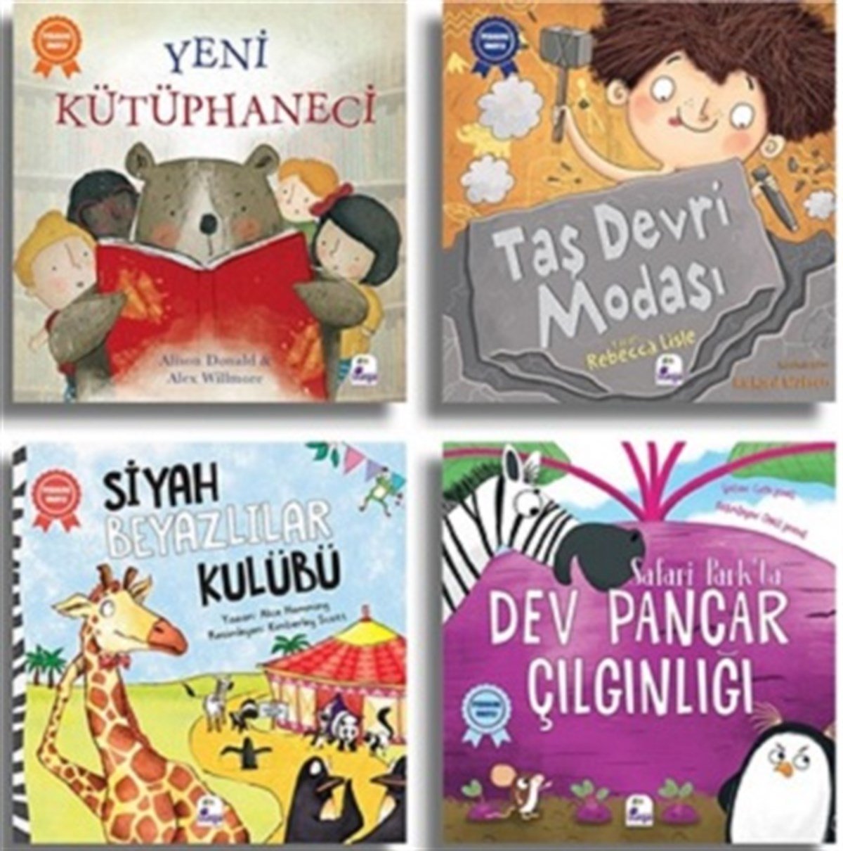 Pedagog Onaylı Uyku Vakti Hikayeleri Seti 2 (4 Kitap)