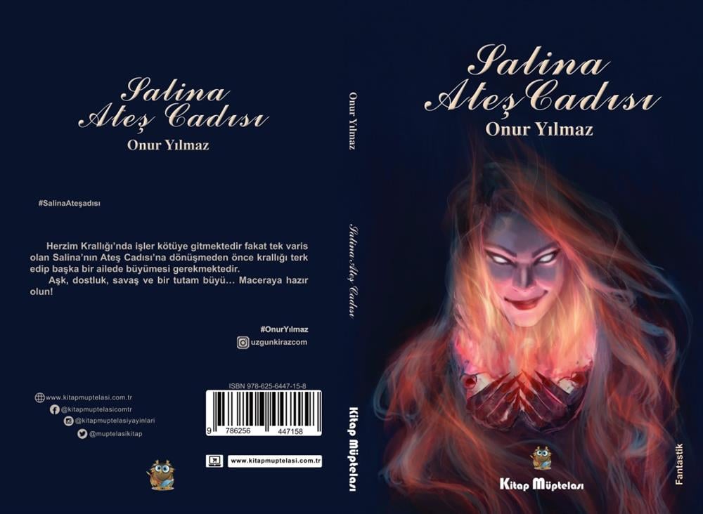 Salina Ateş Cadısı , Onur Yılmaz , Kitap Müptelası Yayınları , 9786256447158 ,