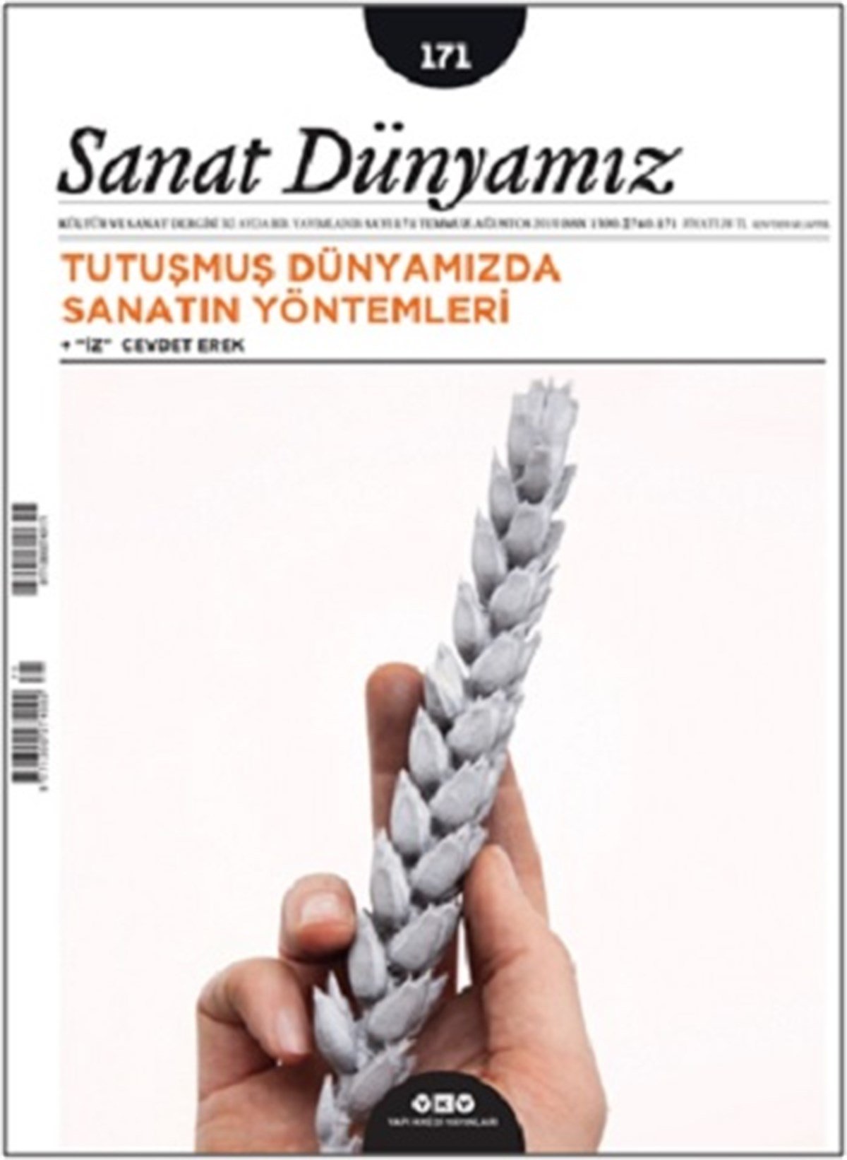 Sanat Dünyamız Kültür ve Sanat Dergisi Sayı ; 171 Temmuz - Ağustos