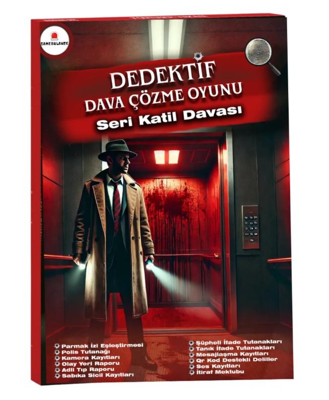 Seri Katil Davası Dedektif Oyunu | Çözülmemiş Davalar,Dedektiflik Oyunu , Kolektif , Gamebulance , 2417219826747 ,