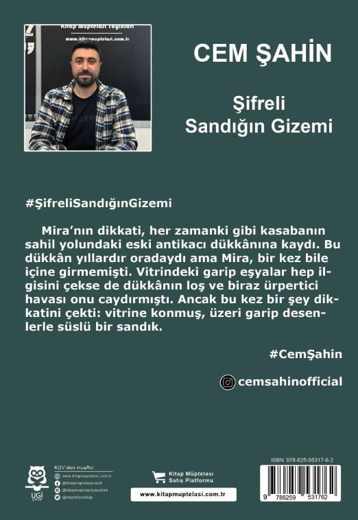 Şifreli Sandığın Gizemi , Cem Şahin , UGİ Çocuk , 9786259531762 ,