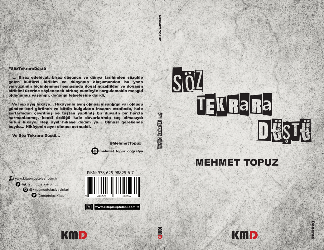 Söz Tekrara Düştü , Metin Topuz , KMD Yayınları , 9786259882567 ,