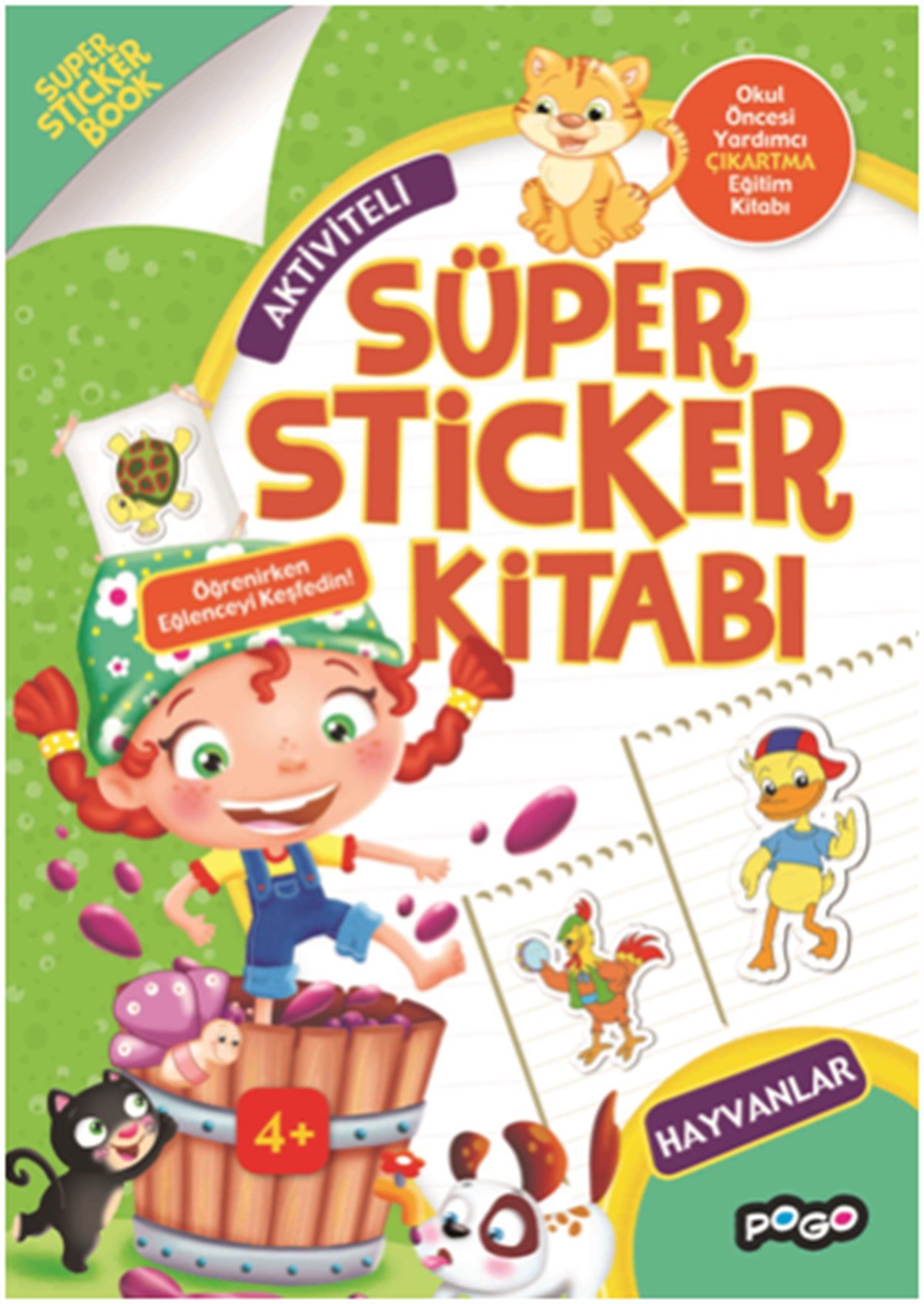 Süper Sticker Hayvanlar
