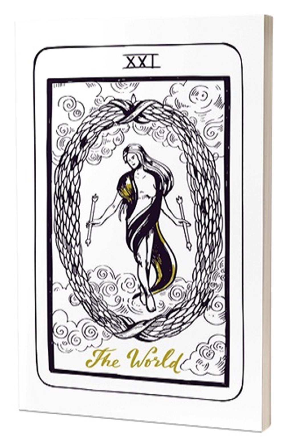 Tarot The World (Süresiz Ajanda)
