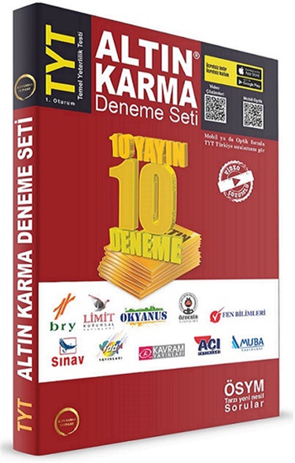 TYT 10 Farklı Yayın 10 Farklı Deneme