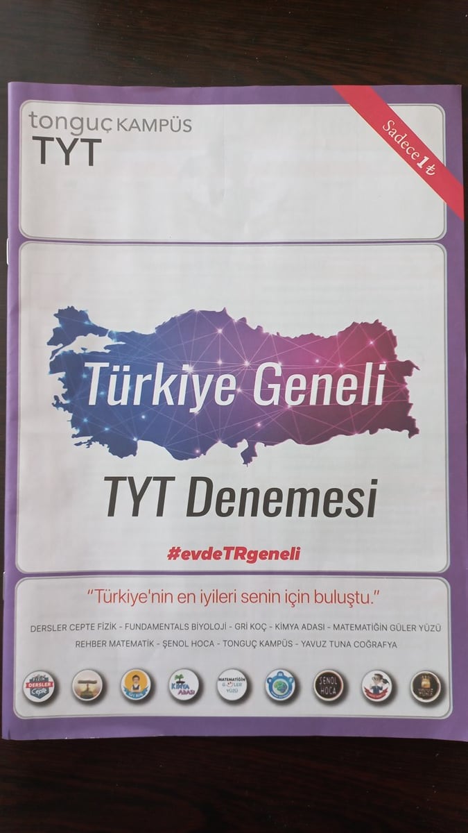 TYT Denemesi - (SAHAF) , Kolektif , Kitap Müptelası - Sahaf , 2453328823398 ,