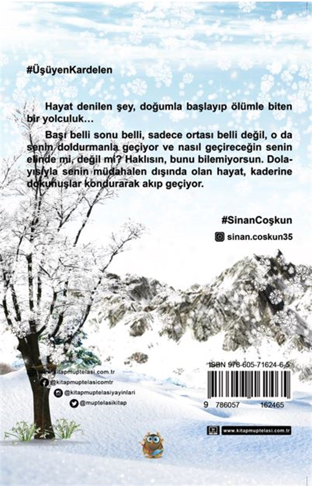 Üşüyen Kardelen , Sinan Coşkun , Kitap Müptelası Yayınları , 9786057162465 ,