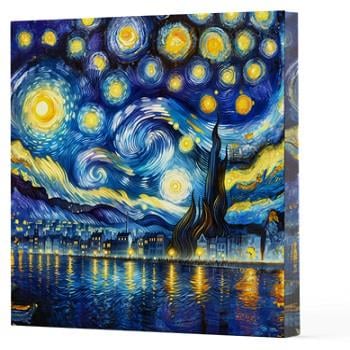 Van Gogh 7 Yıldızlı Gece - Defter