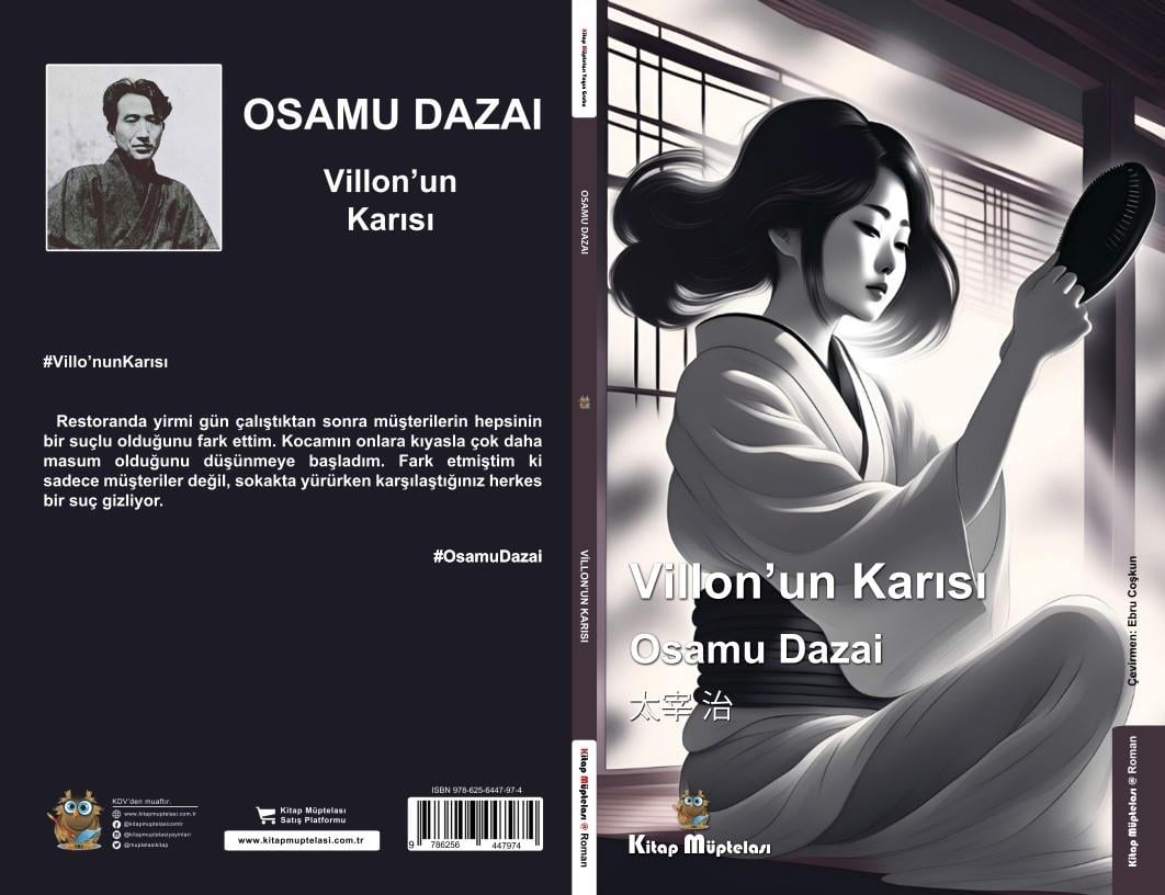 Villon'un Karısı , Osamu Dazai , Kitap Müptelası Yayınları , 9786256447974 ,
