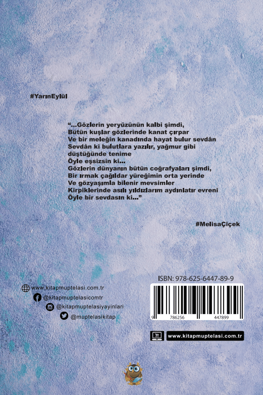 Yarın Eylül , Melisa Çiçek , Kitap Müptelası Yayınları , 9786256447899 ,