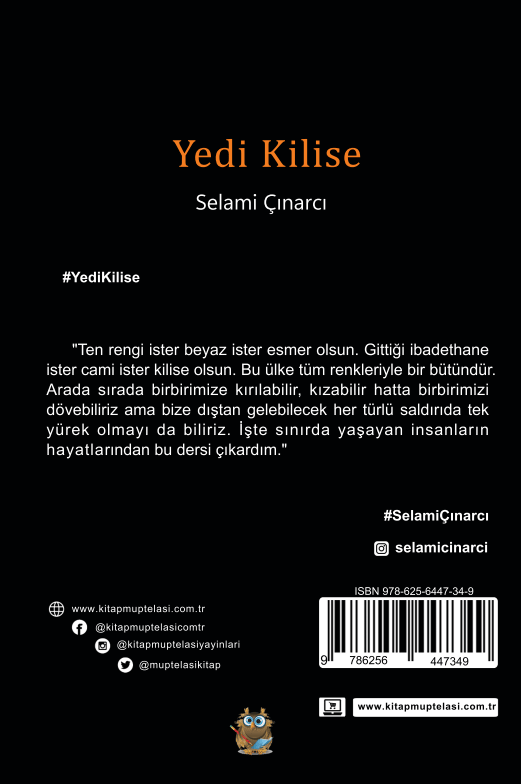 Yedi Kilise , Selami Çınarcı , Kitap Müptelası Yayınları , 9786256447615 ,