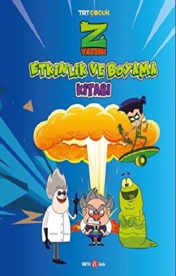 Z Takımı Etkinlik ve Boyama Kitabı 3